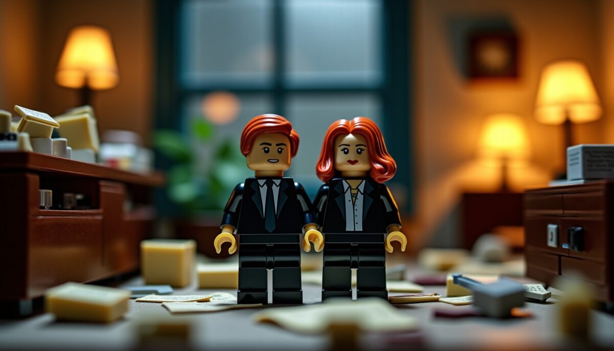 The X-Files en LEGO : Mulder, Scully et 1 478 pièces pour replonger dans la paranoïa organisée