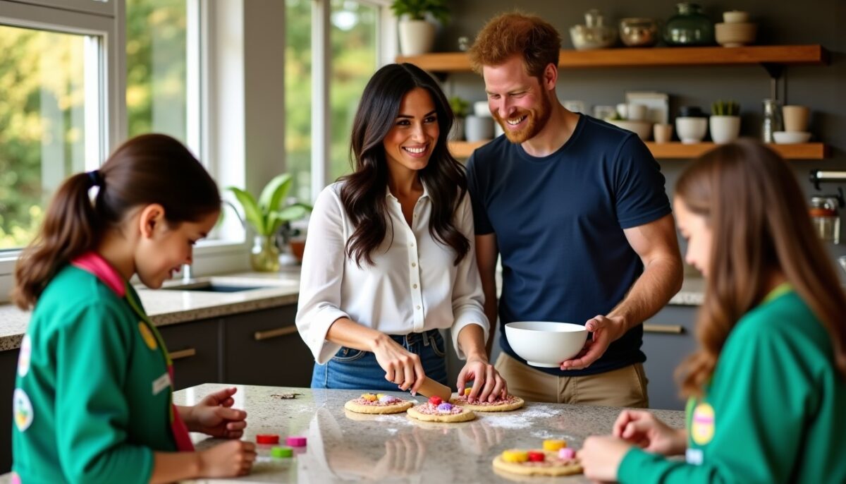 Cookie Queens : Meghan Markle et le prince Harry transforment les cookies des Girl Scouts en une émission de télé-réalité captivante